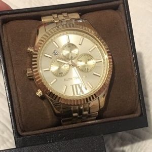 MICHAEL Kors Chronograph Lexington Gold-Tone watch